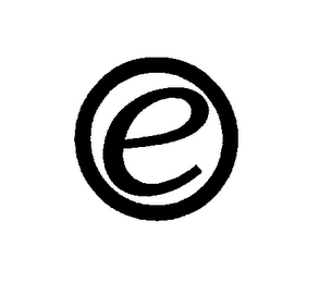 E logo