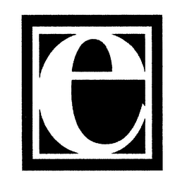 E logo
