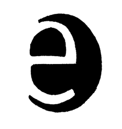 E logo