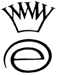 E logo