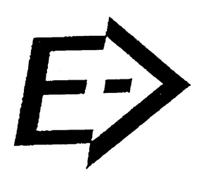 E logo