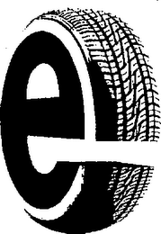 E logo