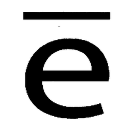 E logo