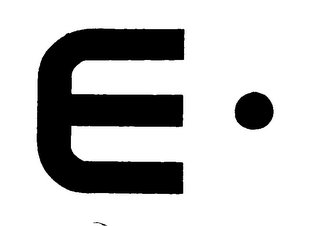 E logo