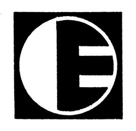 E logo