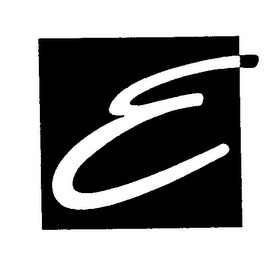 E logo