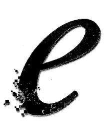 E logo