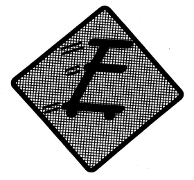 E logo
