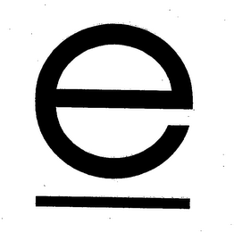 E logo