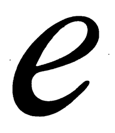 E logo