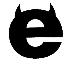 E logo