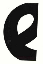 E logo