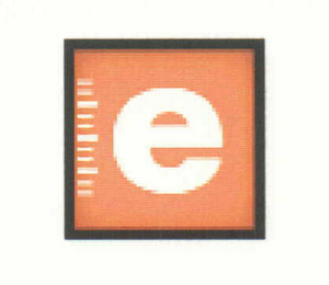 E logo
