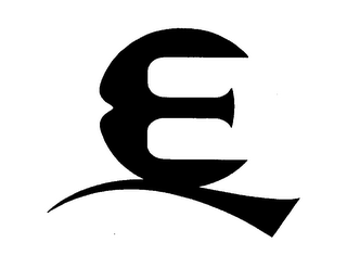 E logo