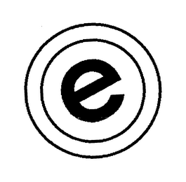 E logo