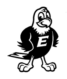 E logo