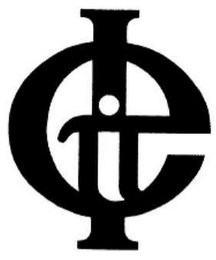 E logo