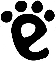 E logo