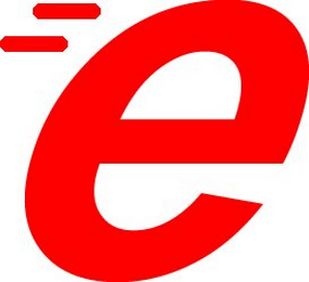 E logo