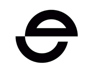 E logo