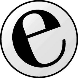 E logo