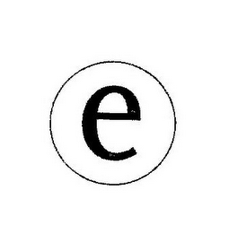 E logo