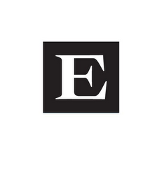 E logo