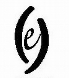 (E) logo