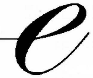 E logo