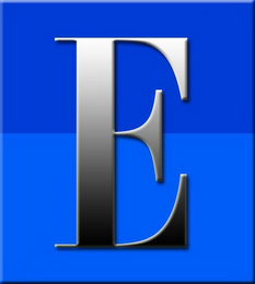 E logo