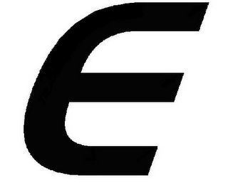 E logo