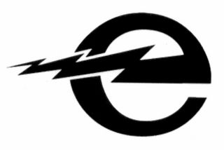 E logo