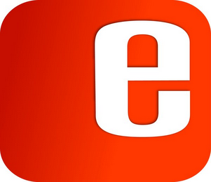 E logo