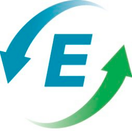 E logo