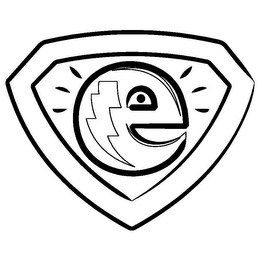 E logo
