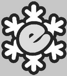 E logo