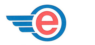 E logo