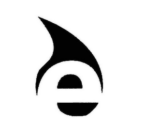 E logo