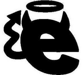 E logo
