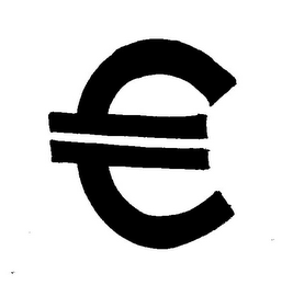 E logo