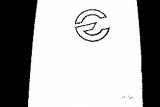 E logo