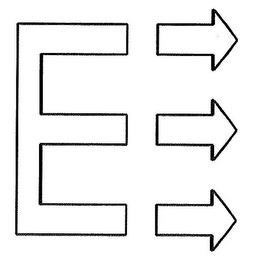 E logo