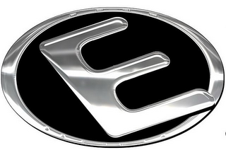 E logo