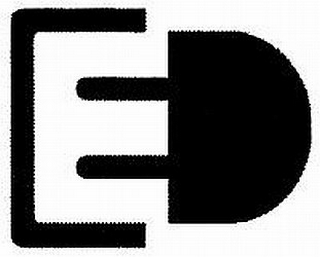 E logo