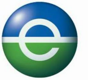 E logo