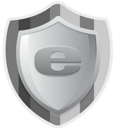 E logo