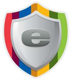 E logo