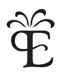 E logo
