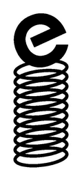 E logo