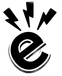 E logo